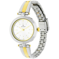 ĐỒNG HỒ TITAN – KARISHMA – QUARZT (PIN) – NỮ – DÂY KIM LOẠI – 3 KIM – 2574BM01