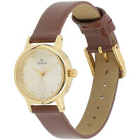 ĐỒNG HỒ TITAN – KARISHMA – NỮ – QUARZT (PIN) – DÂY DA – 3 KIM – 2593YL01