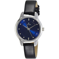 ĐỒNG HỒ TITAN – WORKWEAR – QUARZT (PIN) – NỮ – DÂY DA – 3 KIM – 2481SL08