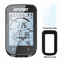 Đồng hồ tốc độ IGPSPORT BSC100S Xe đạp chống nước không dây IPX7 GPS Đồng hồ tốc độ LCD 2,6 inch