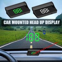 Đồng hồ tốc độ kỹ thuật số NORMAN6G, Màn hình hiển thị đầu xe đa năng bằng nhựa, phích cắm và chạy HUD chống bỏ qua Đồng hồ tốc độ kỹ thuật số GPS di động Phụ kiện ô tô