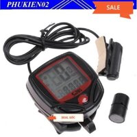 Đồng hồ tốc độ xe đạp 548B chống nước, màn hình rõ nét đo tốc độ chính xác, hàng thể thao chuyên dụng cao cấp - POKI