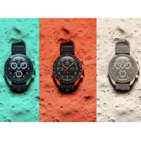 Đồng hồ trái đất mới Desert Lava Series Đèn cực thạch anh 42mm Đồng hồ đeo tay thể thao sang trọng thời trang nam mặt trăng