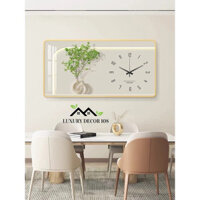 Đồng Hồ Tráng Gương Chữ Nhật " LÔNG VŨ " In UV5D Cao Cấp  GIÁ SỈ TẠI XƯỞNG RẺ NHẤT THỊ TRƯỜNG