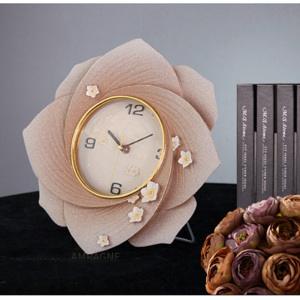 Đồng hồ trang trí để bàn và treo tường hoa bát tiên SZB07A-KT32cm