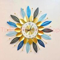 Đồng Hồ Trang Trí, Đồng Hồ Treo Tường Hình Tròn  (Hàng Chính Hãng Lianzhuang)