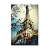 Đồng hồ tranh tháp Eiffel Dyvina-1T4060-6