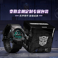 Đồng Hồ Transformers 2024 Đồng Hồ Điện Tử Trẻ Em Chống Thấm Nước Dạ Quang Thể Thao Thời Trang Học Sinh Tiểu Học Đồng Hồ Điện Tử Bé Trai20250221Kk