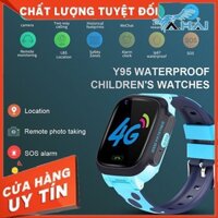 Đồng hồ trẻ em 2020 Y95H/C90, định vị 4G, WIFI chính xác, video call, chống nước IP67/Đồng hồ định vị Y92 4G New 2024