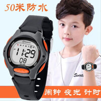 Đồng Hồ Trẻ Em Bé Trai Bé Gái Học Sinh Tiểu Học Bé Trai Đa Năng Chống Thấm Nước Chống Sốc Dễ Thương Bé Trai Bé Gái Dạ Quang Ele