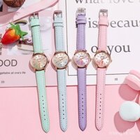 Đồng hồ trẻ em chỉ hiển thị thời gian, chống nước, chống sốc, đồ chơi hoạt hình dễ thương cho bé trai bé gái học sinh tiểu học, đồng hồ điện tử analog
