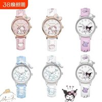 Đồng hồ trẻ em dễ thương mèo Yugui Dog Kulomi mẫu mới Đồng hồ hoạt hình hình dáng sáng tạo đồng hồ di động học sinh đồng hồ chống nước