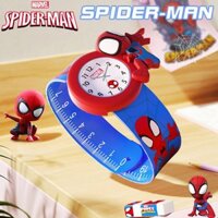 Đồng hồ trẻ em đồng thương hiệu Marvel Chính hãng Spiderman chính hãng Đồng hồ đeo tay chống nước Đồng hồ thạch anh đa chức năng