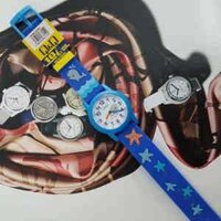 Đồng hồ trẻ em QQ mặt cá heo dây xanh VR99J009Y/ Chuẩn Authentic