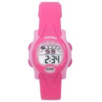 Đồng hồ trẻ em Skmei 28 mm chống nước SK-1478 Hồng Đậm
