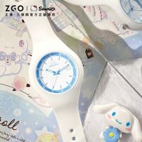 Đồng hồ trẻ em ZGOx Sanrio Hello Kitty đồng hồ nữ phong cách Hàn Quốc đơn giản khí chất đồng hồ thạch anh chống nước