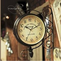 Đồng hồ treo tường 2 mặt 01