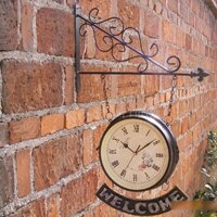 Đồng hồ treo tường 2 mặt 06