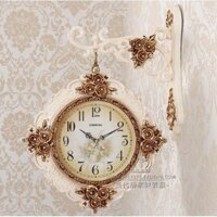 Đồng hồ treo tường 2 mặt TT14 nhập khẩu