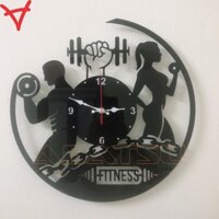 Đồng Hồ Treo Tường Abatsu phòng Gym Độc Đáo