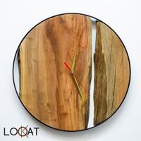 Đồng Hồ Treo Tường Chế Tác Trang Trí Phòng Làm Việc Mới Nhất DH12050043