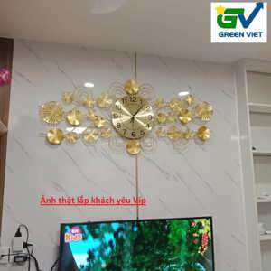 Đồng hồ treo tường cho không gian hiện đại thêm ấn tượng BS1020