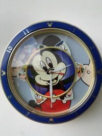 Đồng hồ treo tường DISNEY có nhạc,hình chú Mickey ở giữa cực xinh