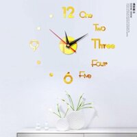 Đồng hồ treo tường - Đồng hồ dán tường ĐẸP LẠ SANG TRỌNG