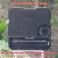 Đồng Hồ Treo Tường EASTAR Cao Cấp Tròn  Số In Nổi Máy KIM TRÔI  Bảo Hành 2 Năm  Tặng Pin Maxell - Máy EASTAR S1984