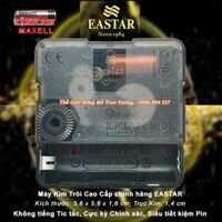 Đồng hồ Treo tường EASTAR KIM TRÔI  Viền BẠC ÁNH KIM - Số In Nổi 3D - Tặng Pin Maxell  Bảo Hành 1 Năm - Máy EASTAR Japan