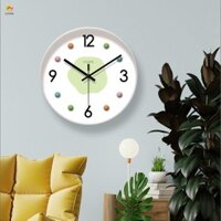 Đồng hồ treo tường ECHOG, Đồng hồ điện tử ba chiều im lặng, Mặt số lớn Đồng hồ kỹ thuật số hiện đại sáng tạo dễ thương Phòng trẻ em