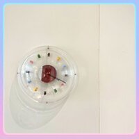 Đồng Hồ Treo Tường Hình Tròn Phong Cách Bắc Âu Sáng Tạo OGJL Z63A