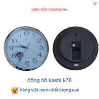 Đồng hồ treo tường Kashi K78 Ø32cm