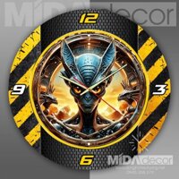 Đồng hồ treo tường kính phong cách người ngoài hành tinh