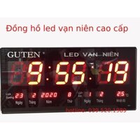 Đồng hồ treo tường led vạn niên Guten R83 cao cấp