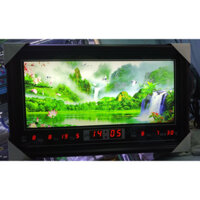 Đồng hồ treo tường - Lịch vạn niên - Tranh đèn mã 1082