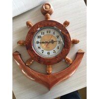Đồng Hồ treo tường mỏ neo gỗ Cẩm ( DGNNK68) Nội Thất   50cm