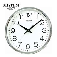 Đồng hồ treo tường Nhật Bản Rhythm CMG494BR19 – Kt 36.0 x 4.4cm, 855g Vỏ nhựa, dùng PIN.