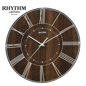 Đồng hồ treo tường nhựa Rhythm CMG477NR06