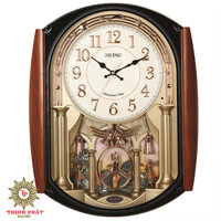 ĐỒNG HỒ TREO TƯỜNG QUẢ LẮC 3D PHONG CÁCH CHÂU ÂU DILING