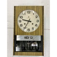 #.Đồng hồ treo tường quả lắc cơ Aichi 30 ngày cổ điển 1970,# Đồng hồ côn cổ