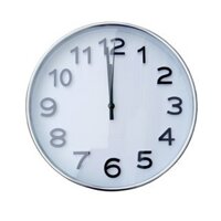 Đồng hồ treo tường Quartz Silver