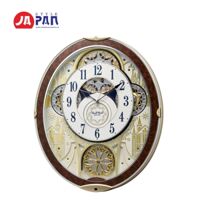 Đồng hồ treo tường Small World RHYTHM 8MN407RH23 | 48 giai điệu