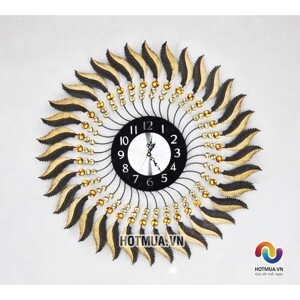 Đồng hồ treo tường vòng xoáy nghệ thuật