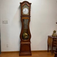 Đồng Hồ Tủ Odo Pháp Cổ Dáng Boulle Kinh Điển