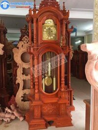 Đồng hồ tứ trụ cỡ to – cao 2m5 gỗ hương đá