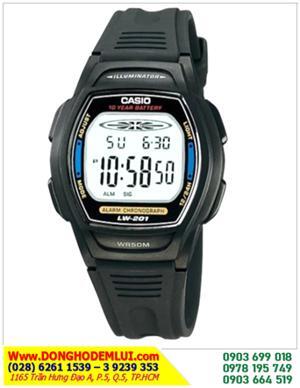 Đồng hồ Unisex dây nhựa Casio LW-201-2AVDF