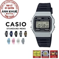 Đồng hồ unisex dây nhựa Casio chính hãng F-91 Series (35mm)