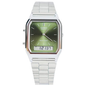 Đồng hồ nam Unisex dây thép không gỉ Casio AQ-230A - nhiều màu