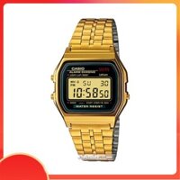 Đồng hồ unisex dây thép không gỉ Casio chính hãng A159WGEA-1DF